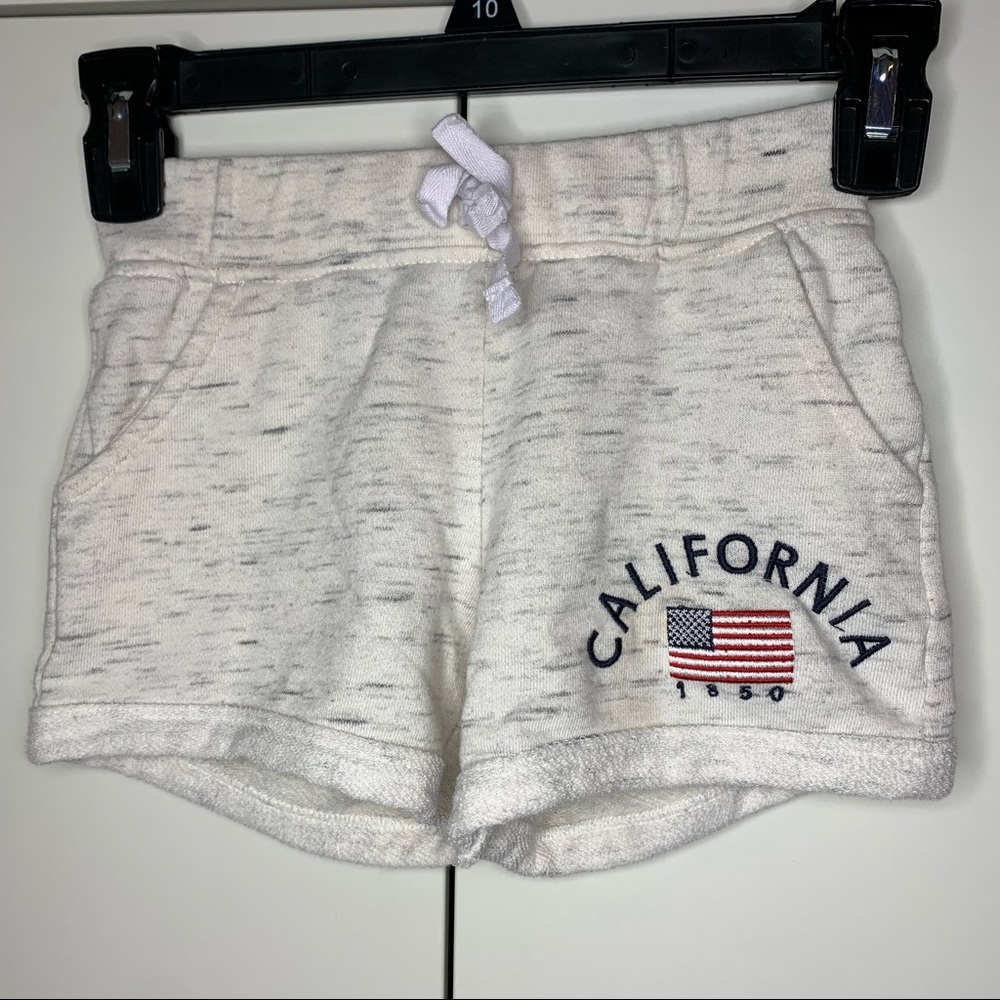 Reflex Kids Embroidered California Flag Fleece Shorts